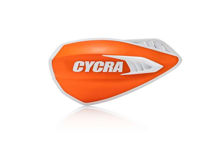 Cycra Cyclone Orange/White Handguards