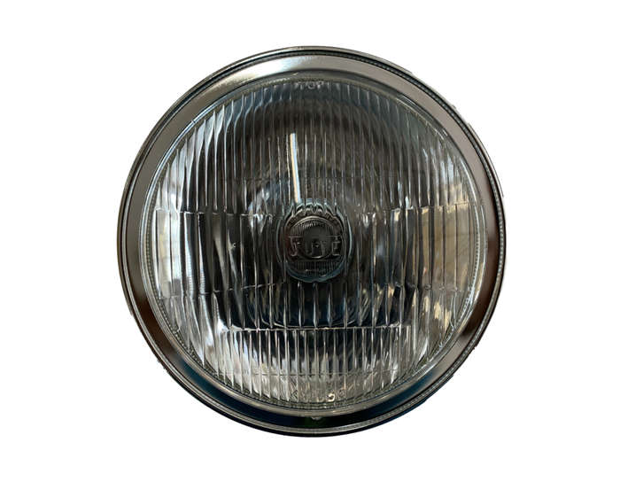 Motrix Universal Round Chrome HeadLamp