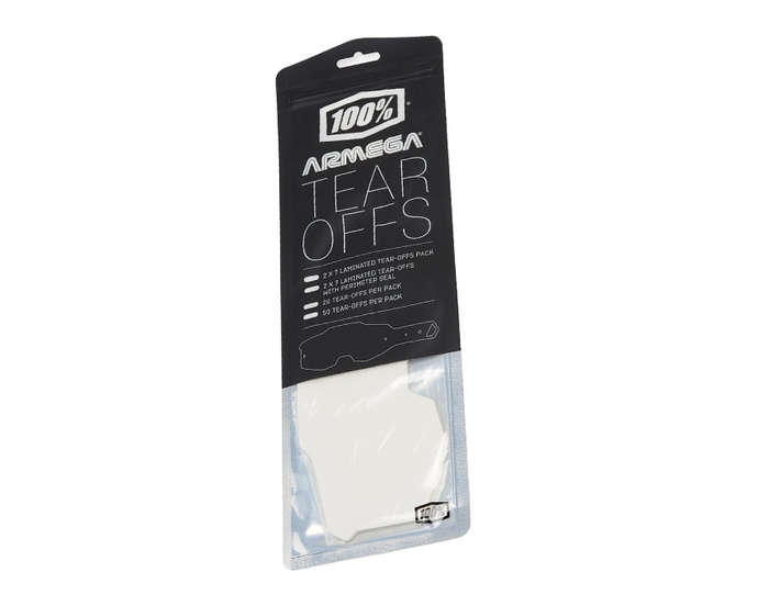 100% Armega Goggle Tear-Offs