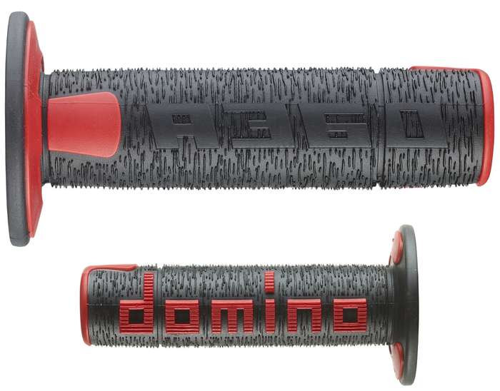 Domino A360 Black/Red MX Grips