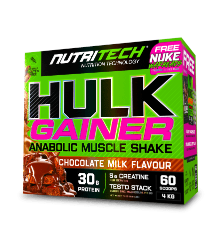 Nutritech Hulk Gainer Box + FREE Nuke Warheads