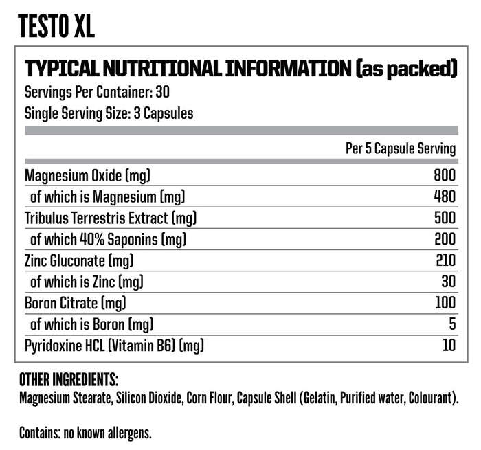 Nutritech Testo XL