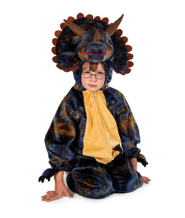 Dinosaur Triceratops Onesie - 5 to 7 years