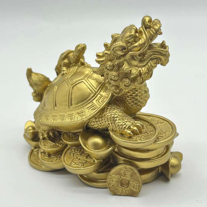 Gold Dragon Tortoise Of Protection