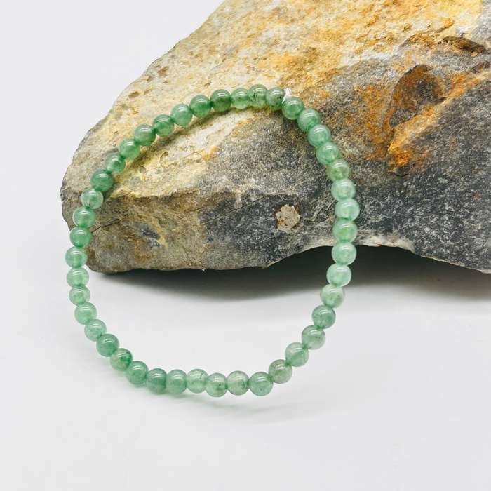 Green Aventurine Crystal Bracelet - 4mm