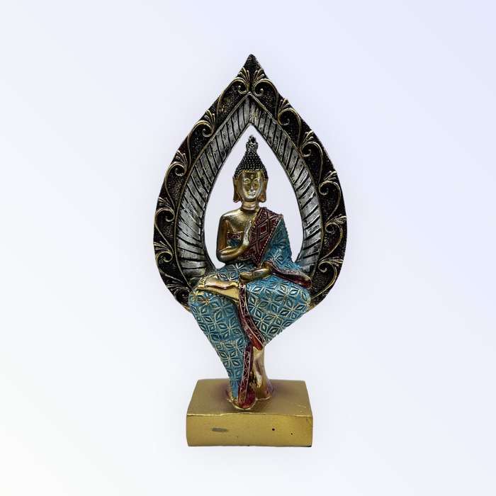 Blue Buddha Sitting