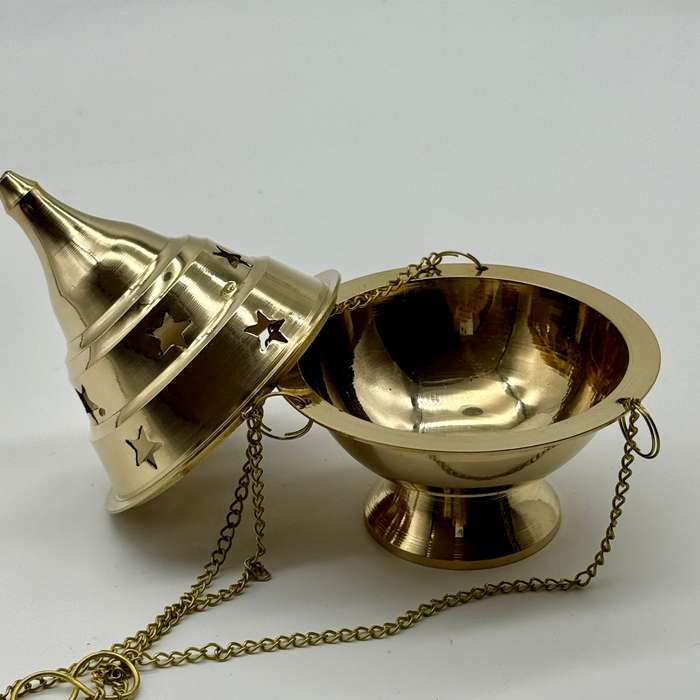 Hanging Brass Resin Burner