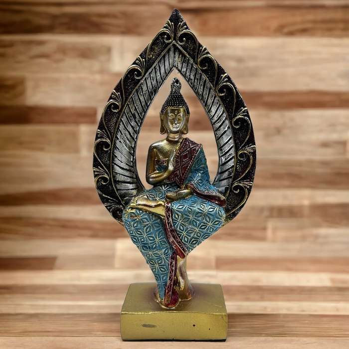 Blue Buddha Sitting