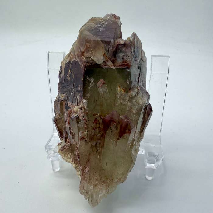 Cathedral red hematoid quartz -Ancestral  crystal Karoi - Zimbabwe