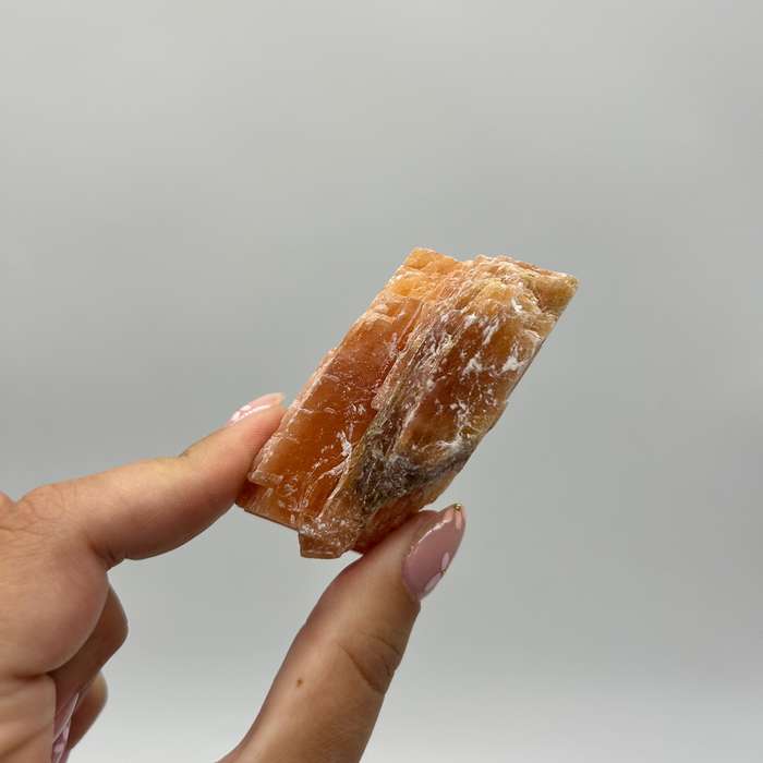 Sunset Orange Calcite from Spitzkop, Namibia