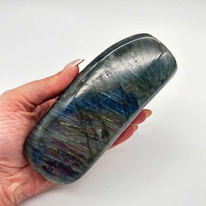 Polished Labradorite Crystal Slab