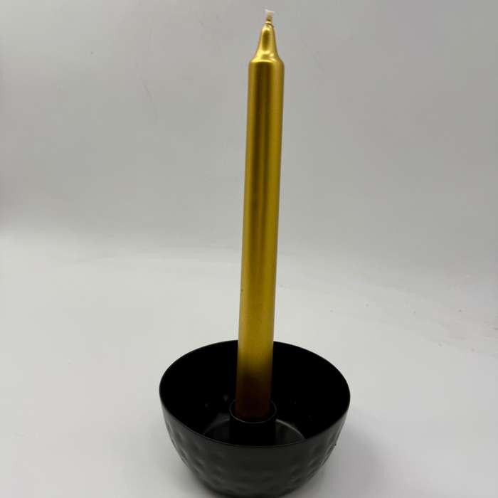 Iron Candle / Paulo santo wood Holder