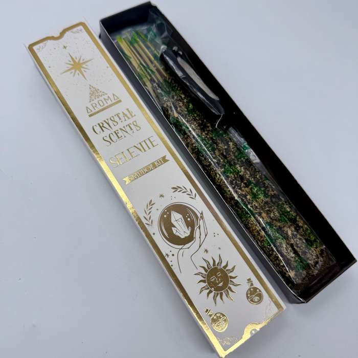Selenite Aroma Crystal Scents Incense