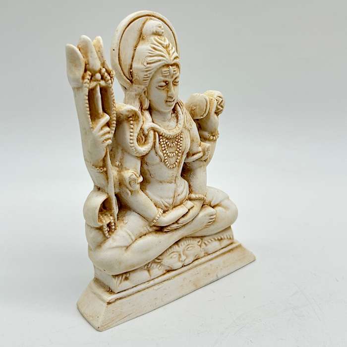 White Shiva Statue