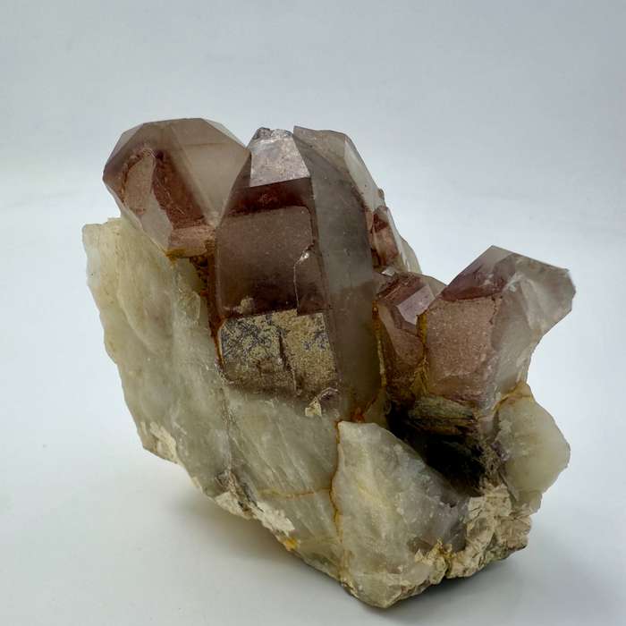 Cathedral hematoid  phantom quartz - self healed Karoi, Zimbabwe