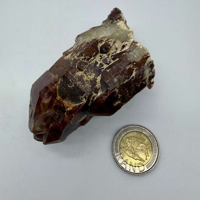 Cathedral hematoid phantom quartz Karoi, Zimbabwe