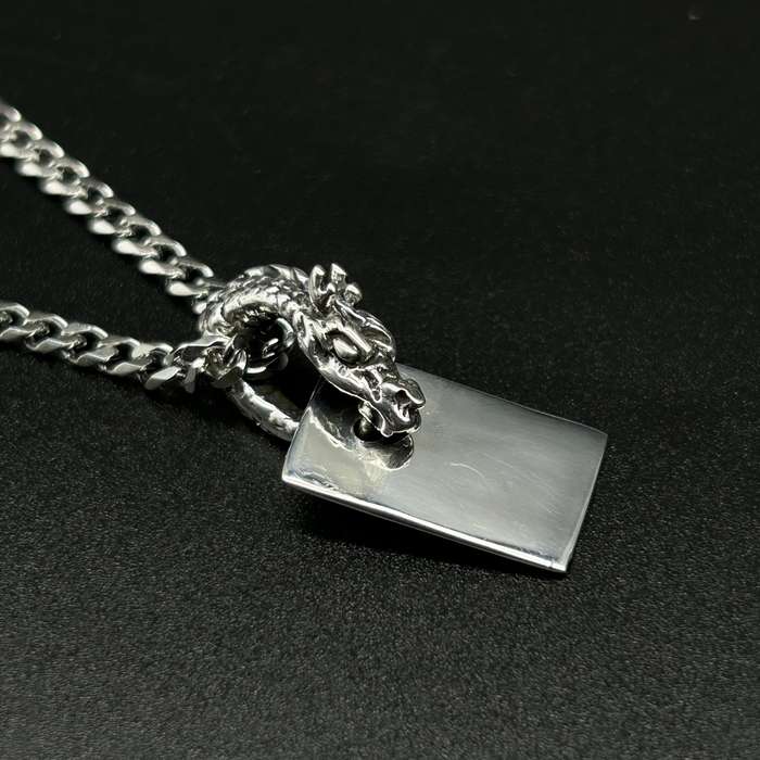 Dragon Totem Sterling Silver Pendant