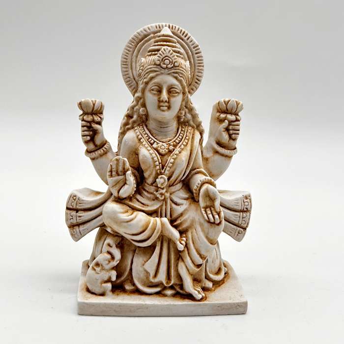Lakshmi White Statue
