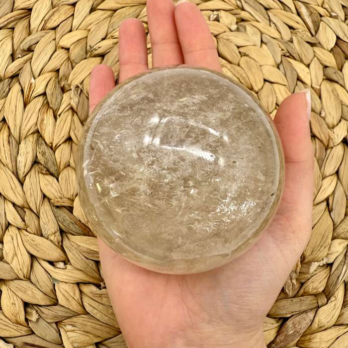 Smoky Quartz Crystal Sphere