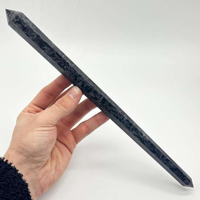 Double Terminated Merlinite (Gabbro) Crystal