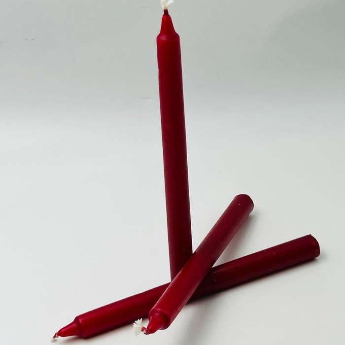 Red Shrine Solid Candle