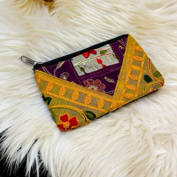 Cosmic Blessing Crystal Zip Bag