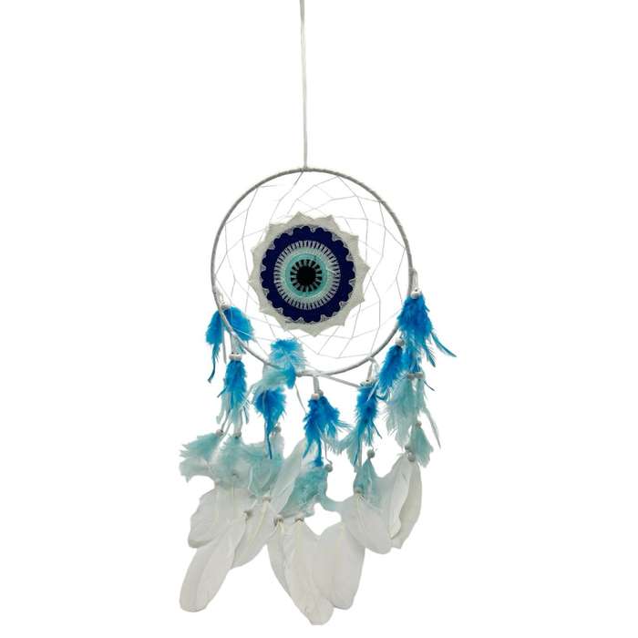 Evil Eye Fabric Dreamcatcher