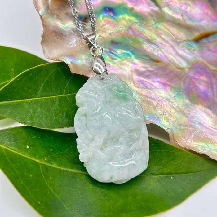 Tiger Crystal Jade Carved Zodiac Pendant