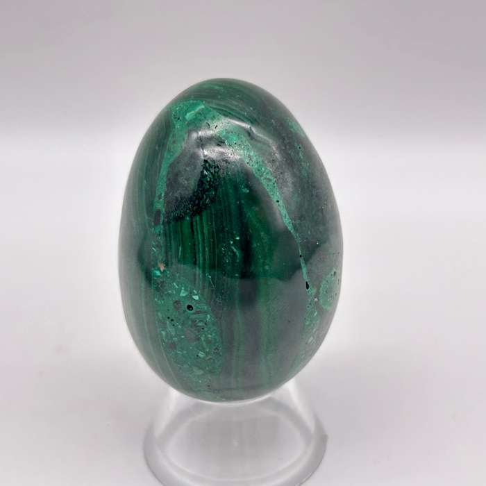 Malachite Crystal Egg