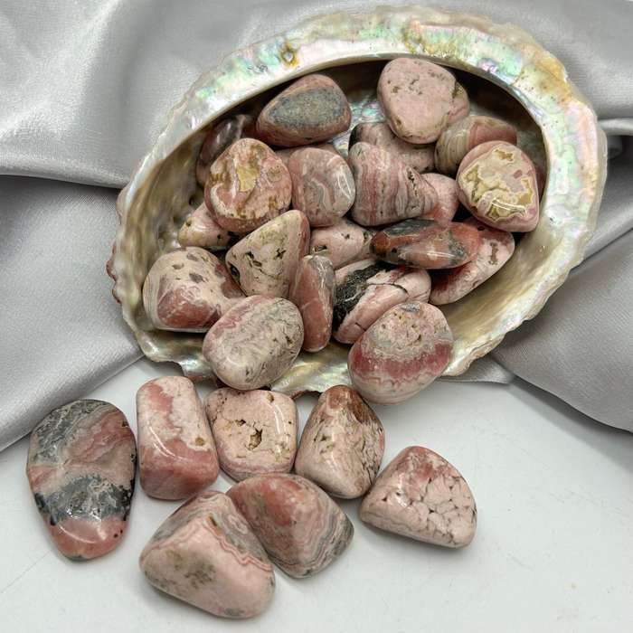 Large Tumbled Rhodochrosite