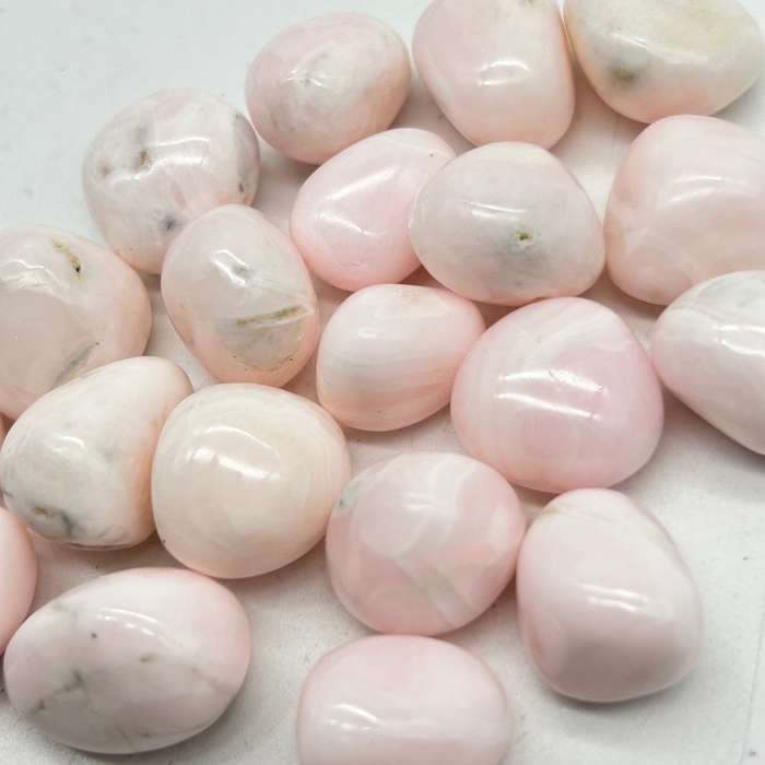 Small Tumbled Pink Mangano Calcite
