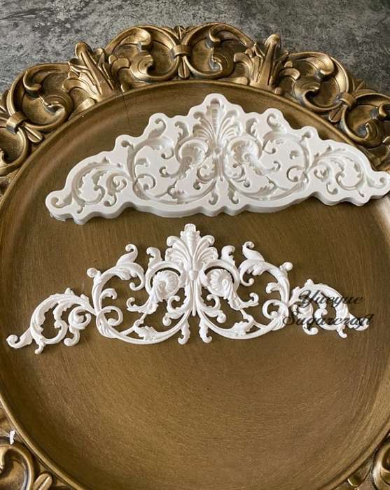 Silicone Mould Border Embellishment