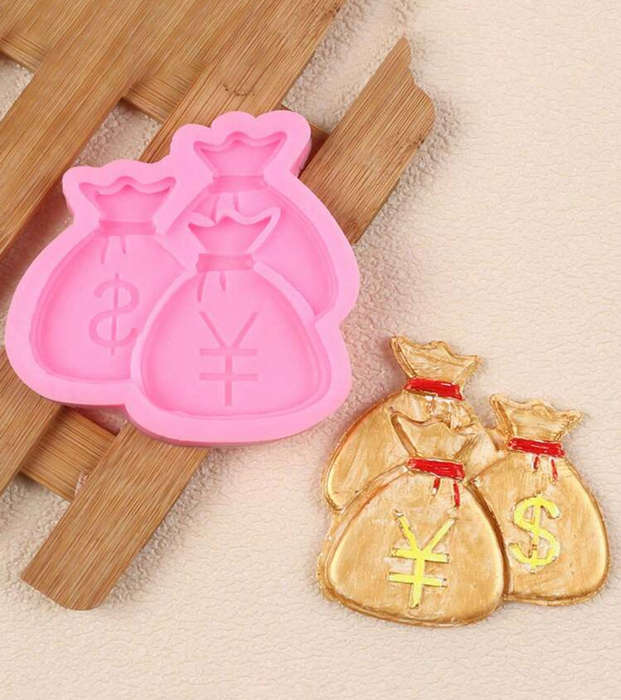 Silicone Mould Money Bag
