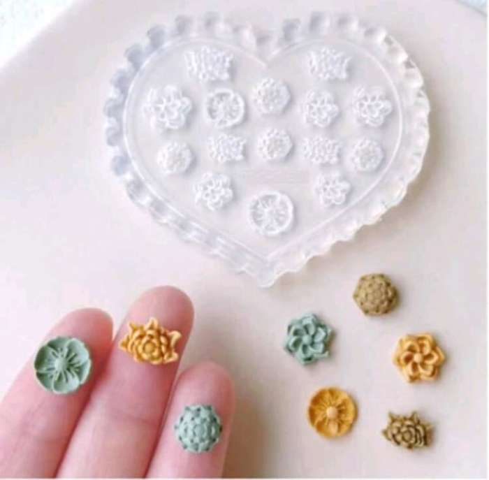 Tiny Various Flower Silicone Mould