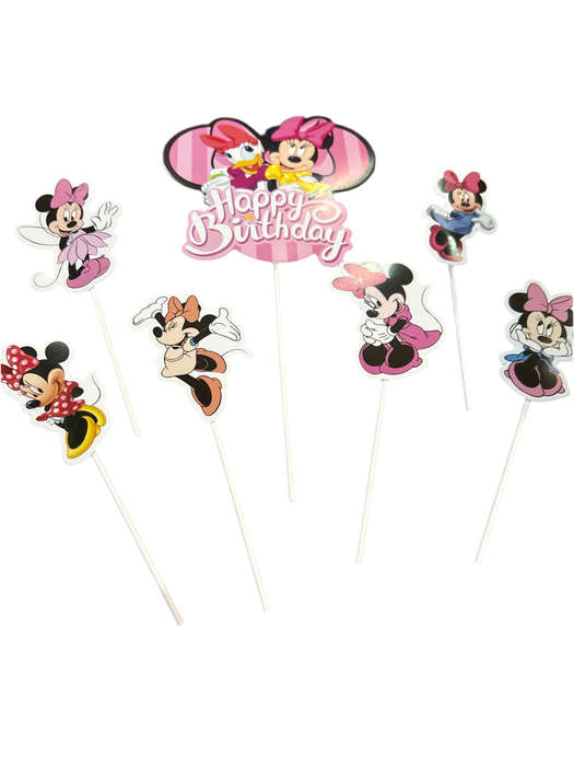 Cardboard Topper Minnie Mouse