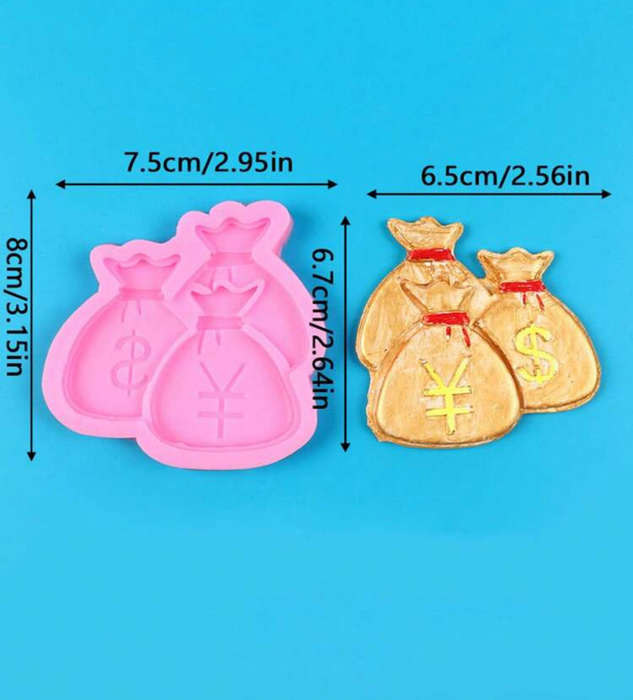 Silicone Mould Money Bag