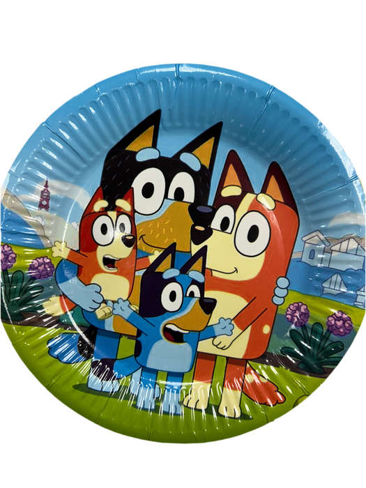 Bluey Paper Plates Small 18cm