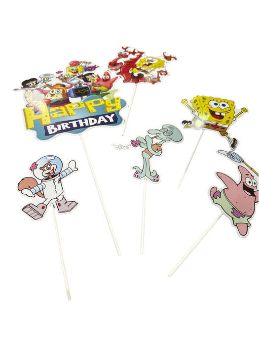 Cardboard Topper Spongebob