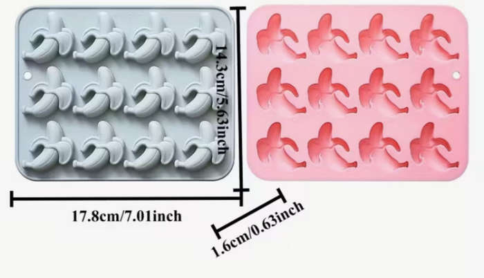 Silicone Mould Banana