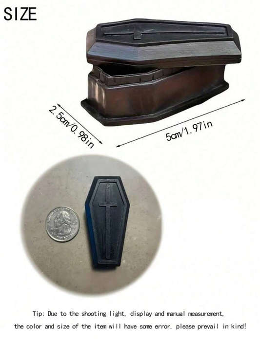 Coffin Cake Topper