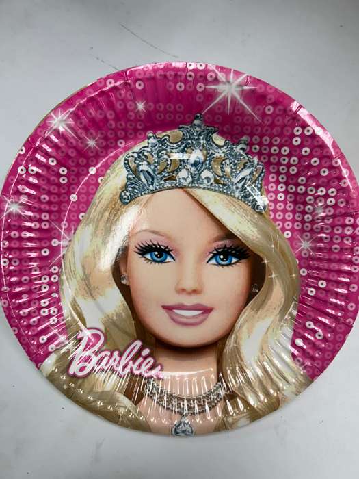 Barbie Paper Plates Small 18cm