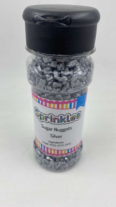 I's Colours Sugar Nuggets Silver 90g