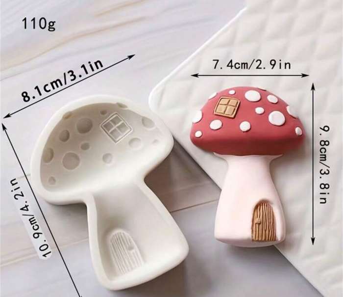 Silicone Mould Mushroom House