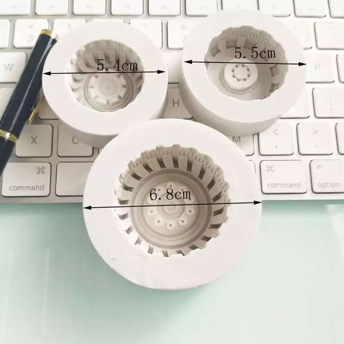Silicone Mould Tyre Set