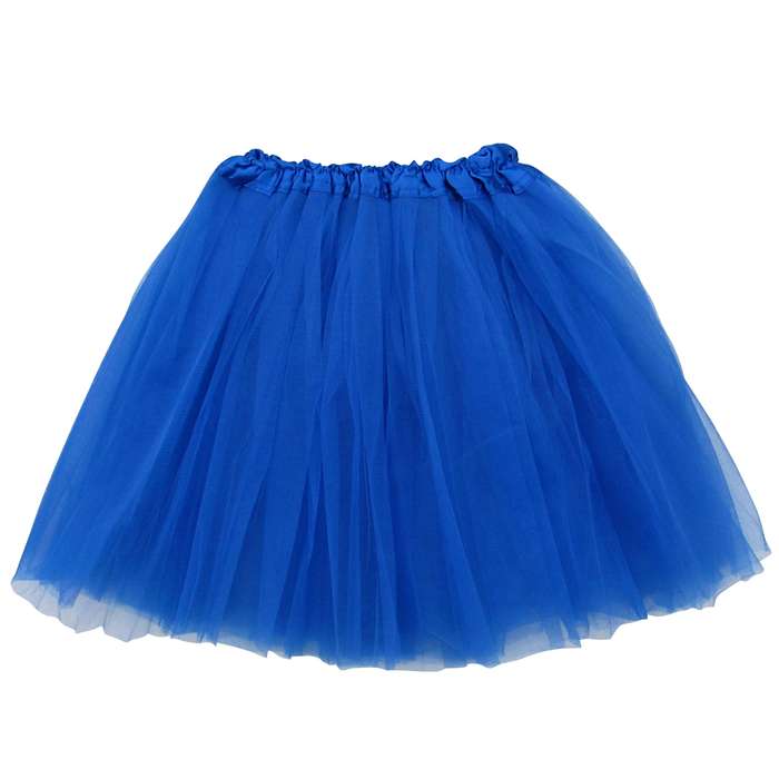 40cm Tutu Skirt Adult Dark/Royal Blue