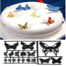 Patchwork Butterfly Embosser cutters