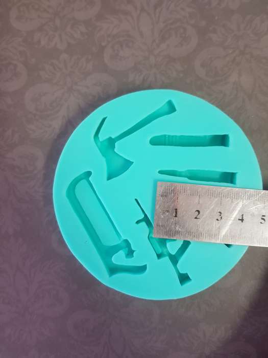 Gun, bullet silicone mould. Army