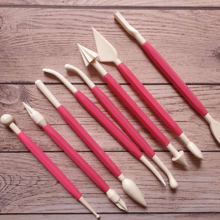 8 Piece Fondant Modelling Tools