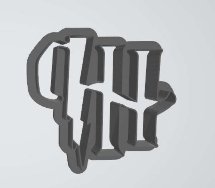 8cm Harry Potter Plastic Cookie Cutter