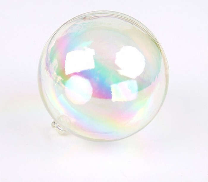 Cake Topper Sphere Transparent 3cm